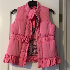Lilly Pulitzer girl vest size XL (12-14) NWT